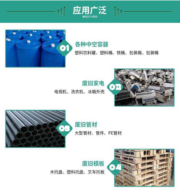 垃圾撕碎機應用領域